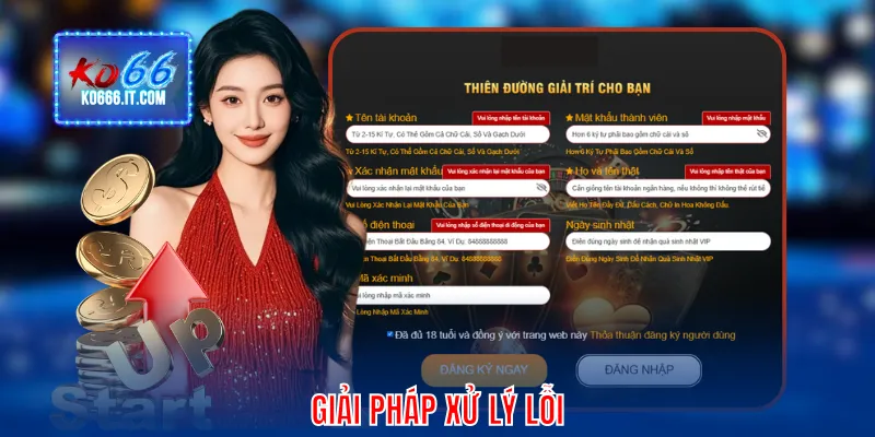 Giải pháp xử lý lỗi 