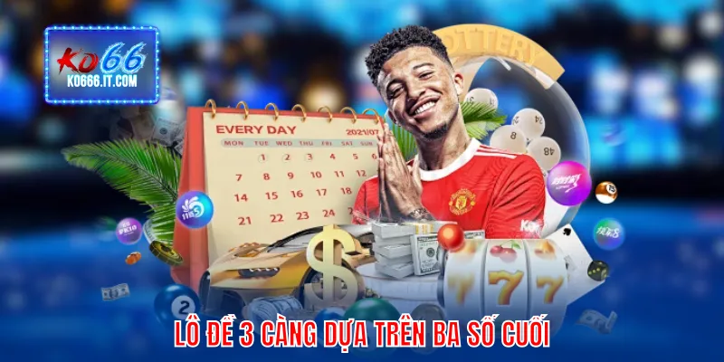 Lô đề 3 càng dựa trên ba số cuối