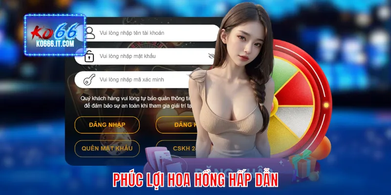 Phúc lợi hoa hồng hấp dẫn