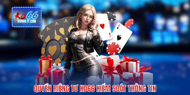 Quyền riêng tư KO66 kiểm soát thông tin